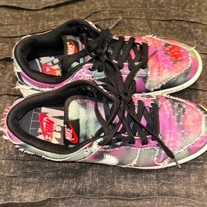 graffiti dunks multi color